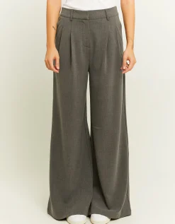 Pantaloni Wide Leg Grigi^Tally Weijl Cheap