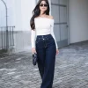Wide Leg Jeans con Dettagli in Vita^Tally Weijl Best Sale