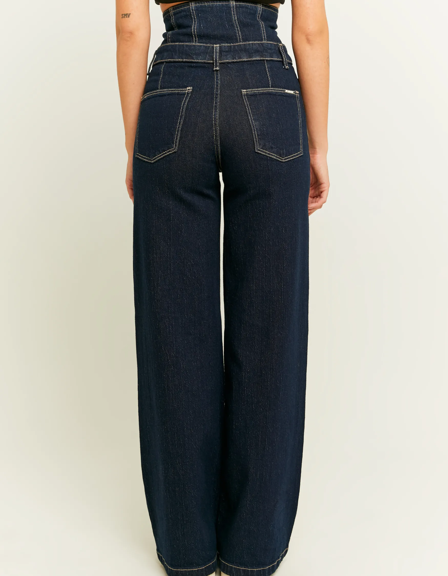 Wide Leg Jeans con Dettagli in Vita^Tally Weijl Best Sale