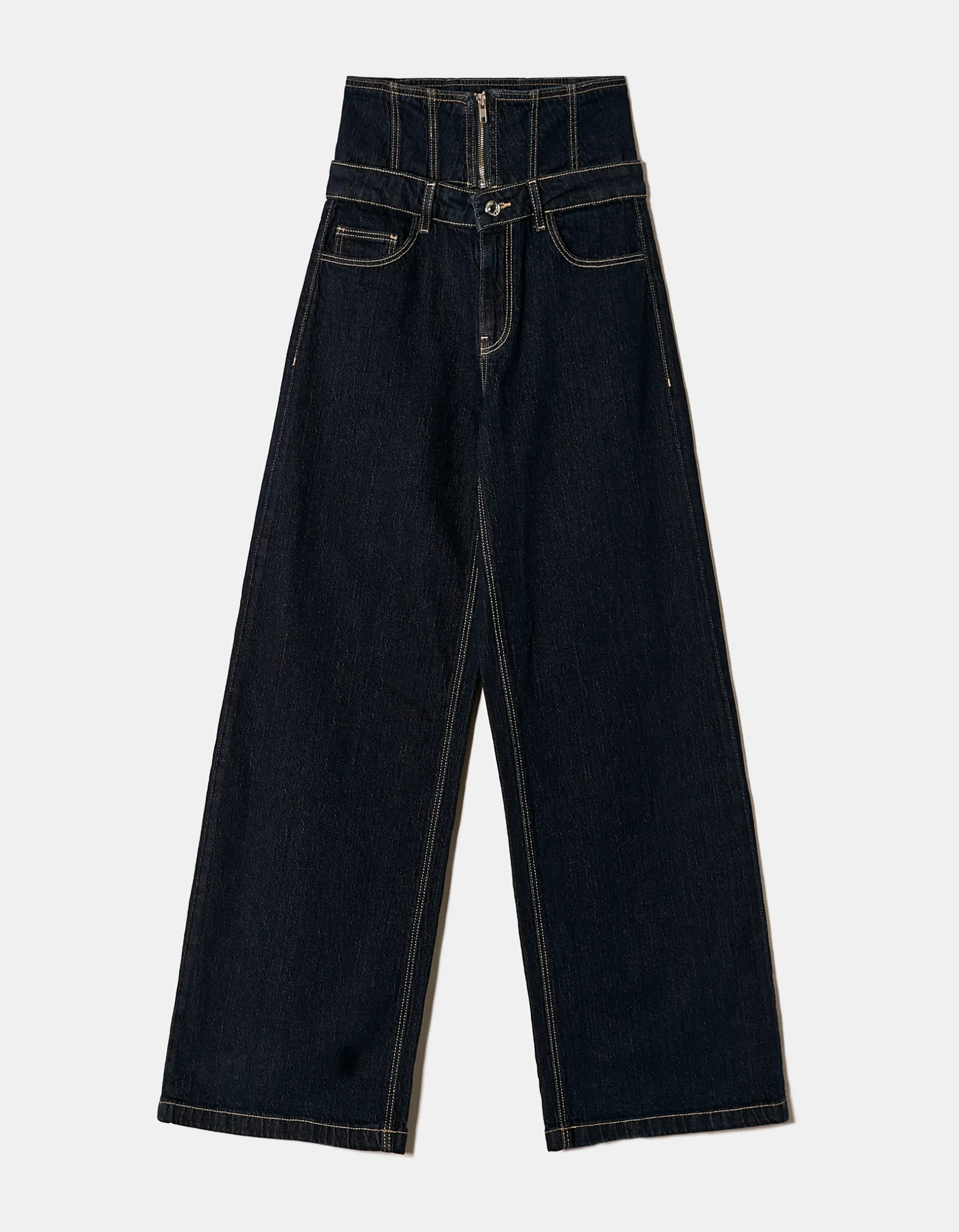 Wide Leg Jeans con Dettagli in Vita^Tally Weijl Best Sale